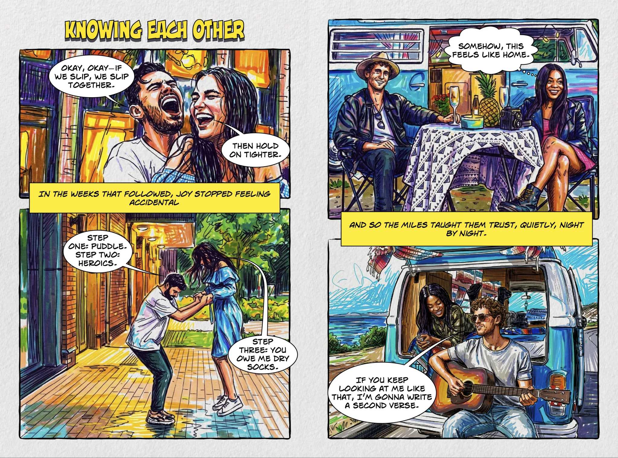 Knowing Each Other — comic page 1