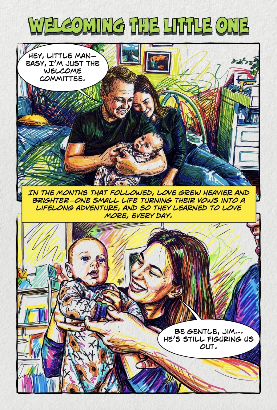 Welcoming The Little One — page 1