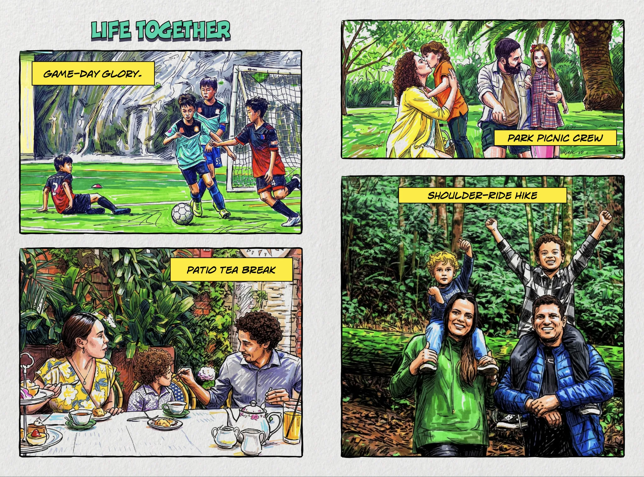 Life Together — comic page 1