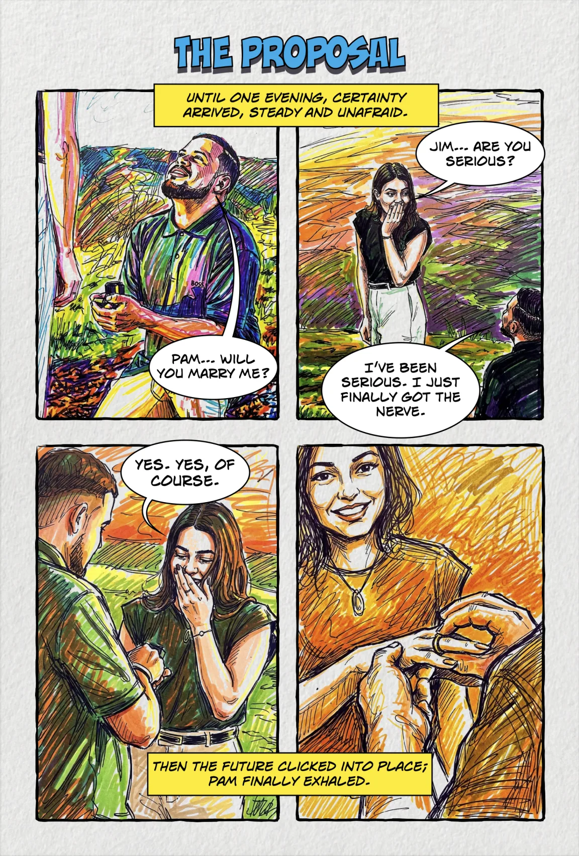 The Proposal — comic page 1